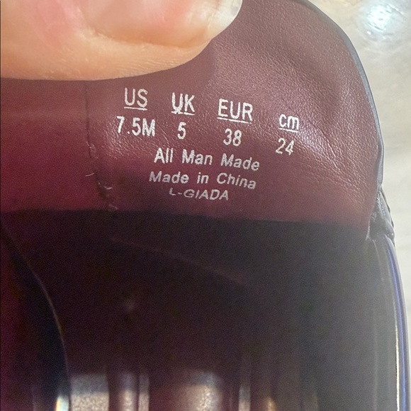 FRANCO SARTO Women’s Elegant Black Gold Buckle Giada Loafer Mules NEW 7.5 - Picture 7 of 7